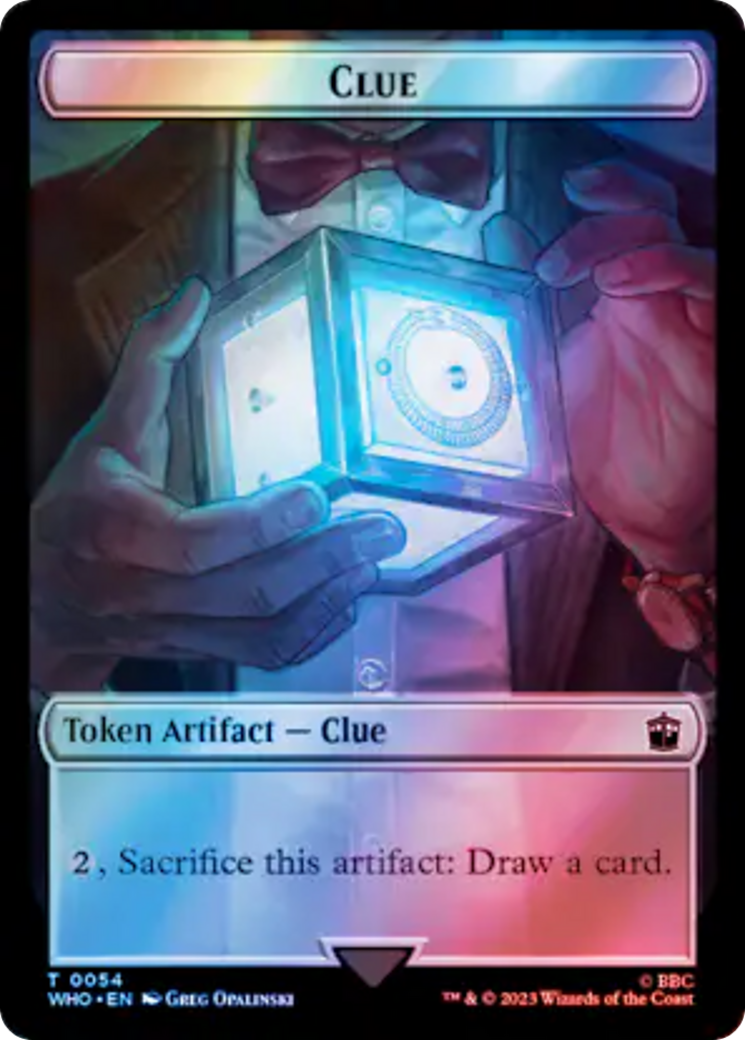 Clue (TWHO-054) [Doctor Who Tokens] Foil