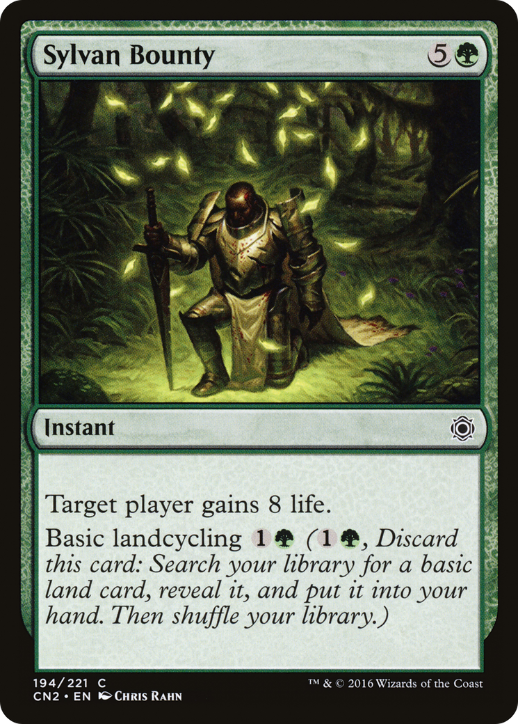 Sylvan Bounty (CN2-194) [Conspiracy: Take the Crown]