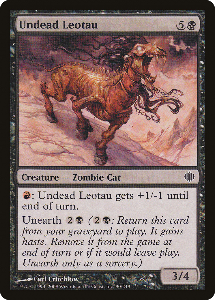 Undead Leotau (ALA-090) [Shards of Alara]