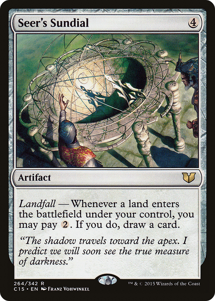 Seer's Sundial (C15-264) [Commander 2015]