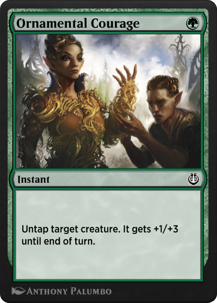 Ornamental Courage (KLR-173) [Kaladesh Remastered]