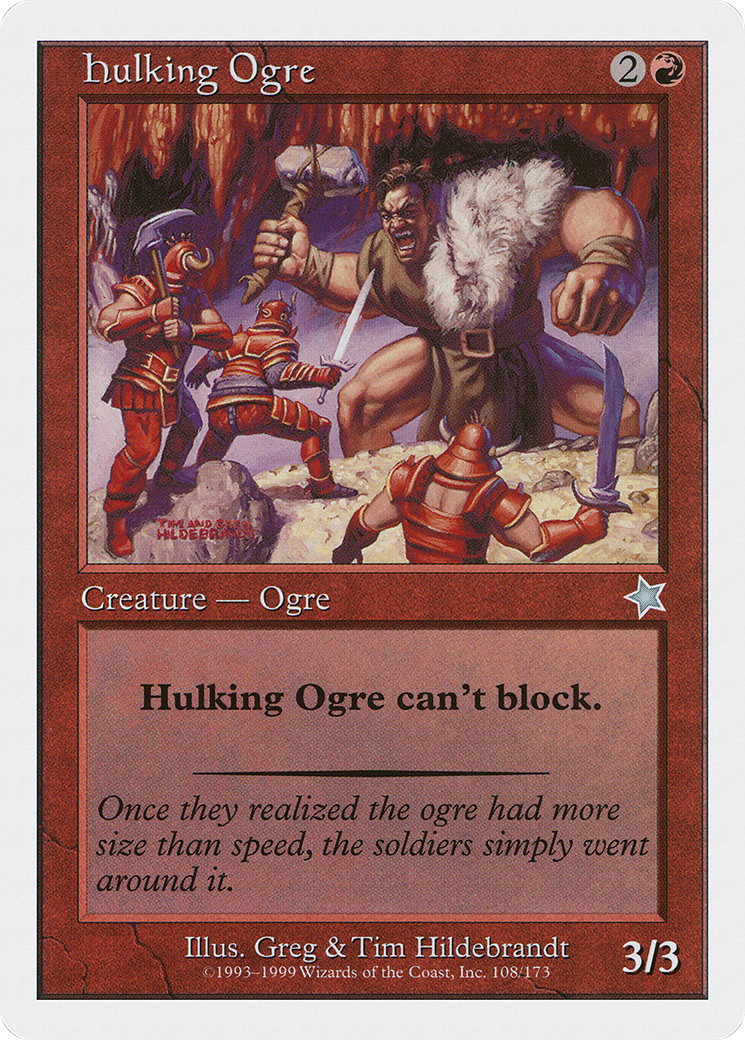 Hulking Ogre (S99-108) [Starter 1999]