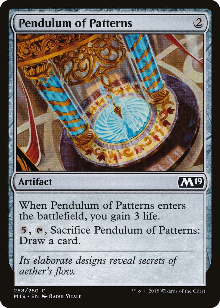 Pendulum of Patterns (M19-288) [Core Set 2019]