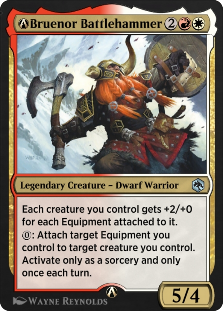 A-Bruenor Battlehammer (AFR-A-219) [Adventures in the Forgotten Realms]