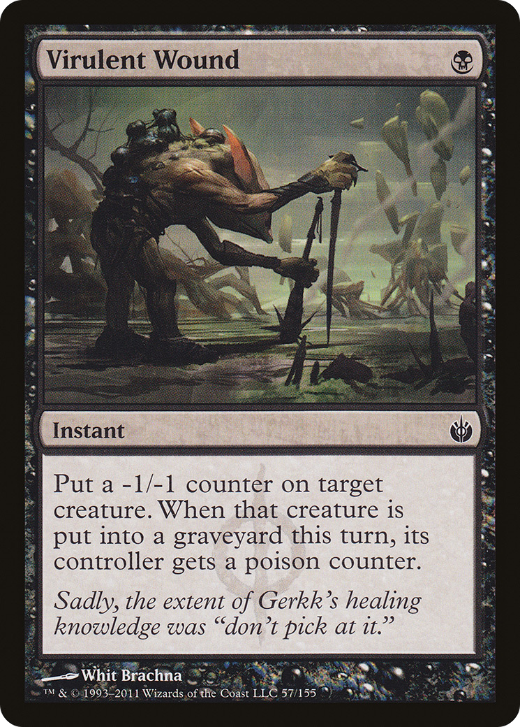 Virulent Wound (MBS-057) [Mirrodin Besieged]
