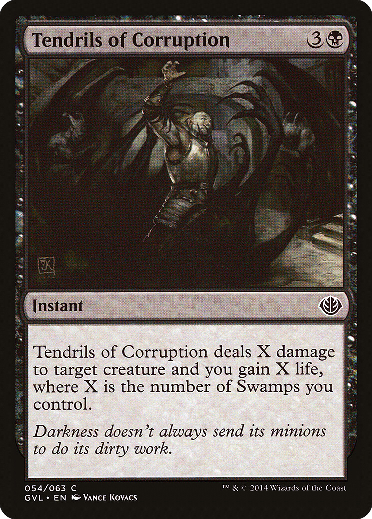 Tendrils of Corruption [Duel Decks Anthology: Garruk vs. Liliana]