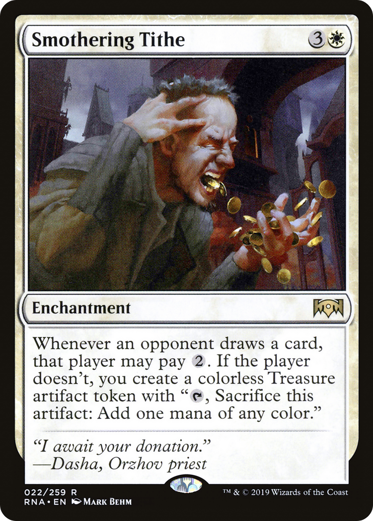 Smothering Tithe (RNA-022) [Ravnica Allegiance] Foil