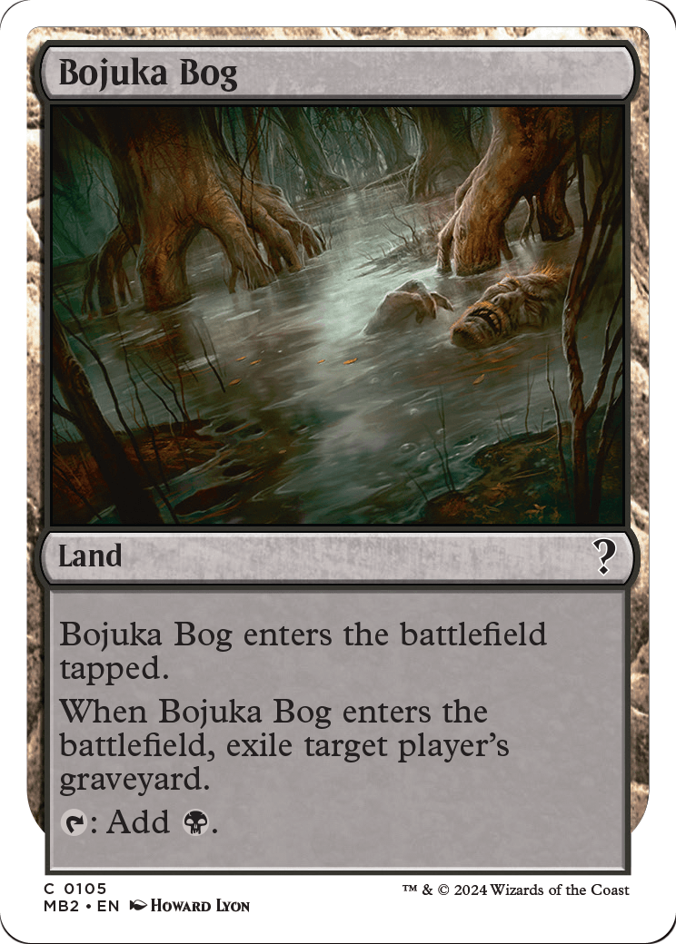 Bojuka Bog (White Border) (MB2-105) [Mystery Booster 2]