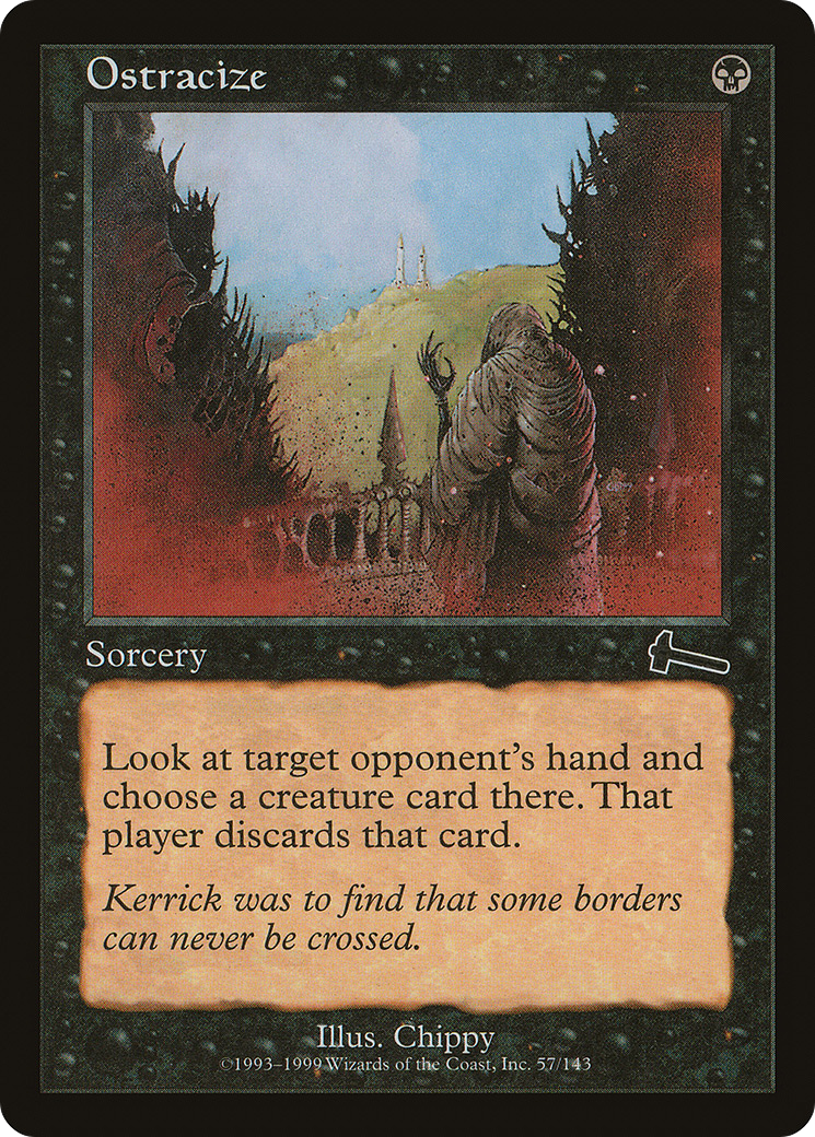 Ostracize (ULG-057) [Urza's Legacy] Foil