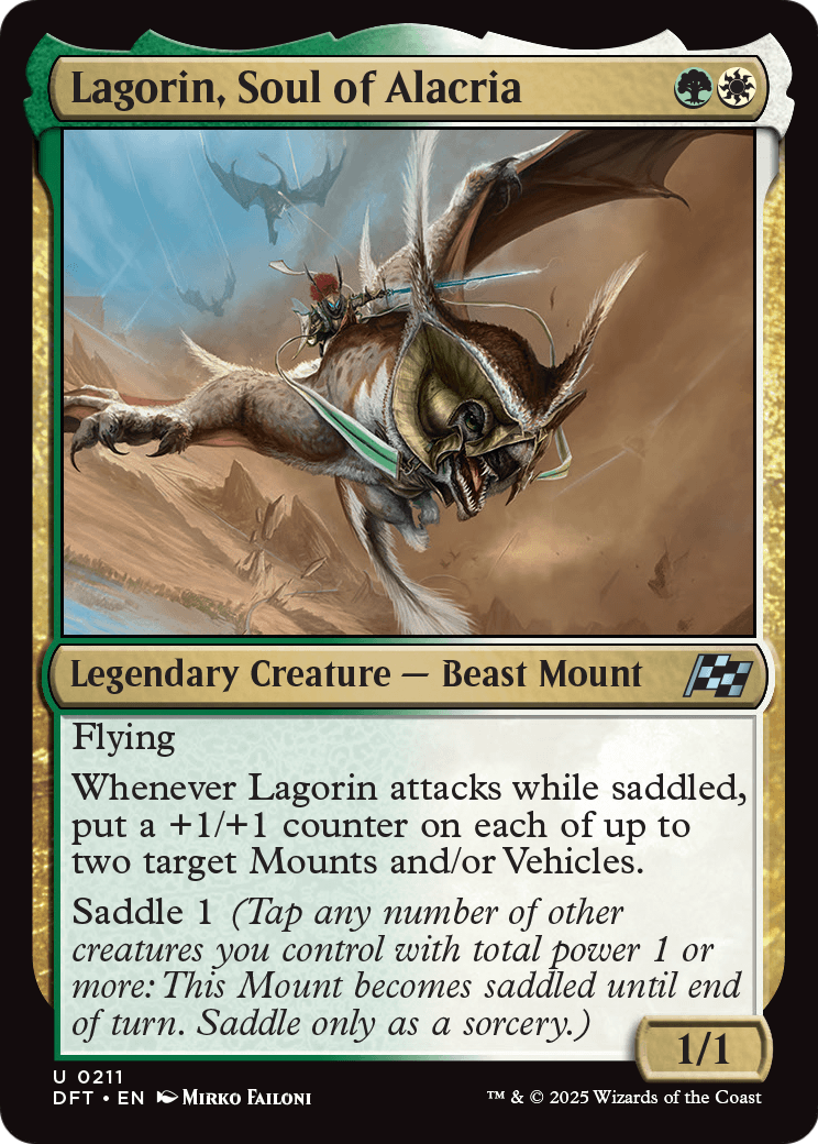 Lagorin, Soul of Alacria (DFT-211) [Aetherdrift] Foil
