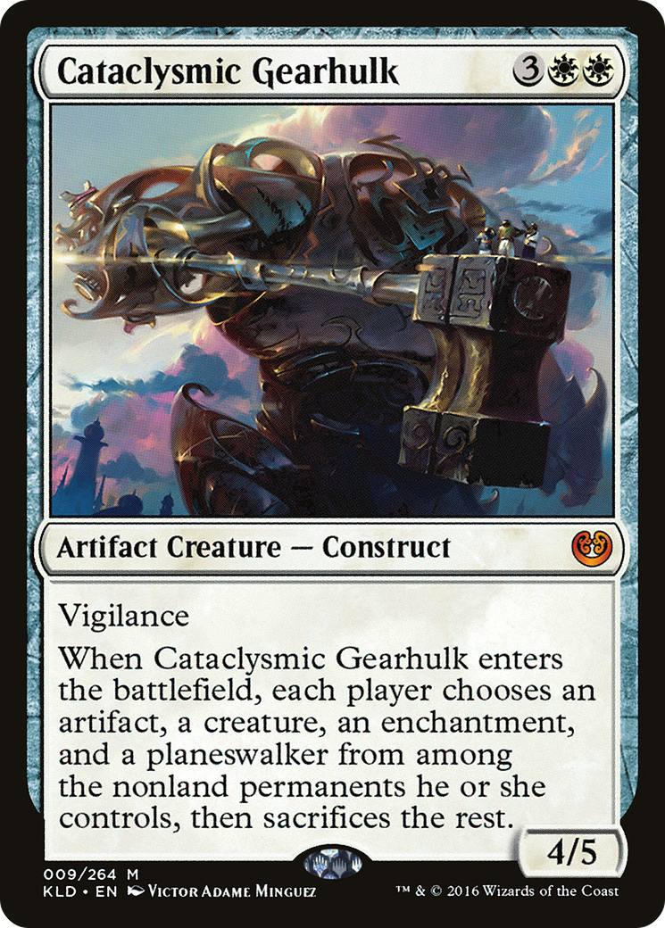 Cataclysmic Gearhulk (KLD-009) [Kaladesh]