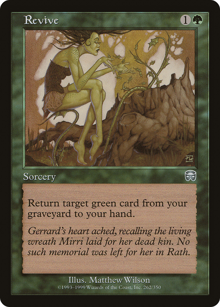 Revive (MMQ-262) [Mercadian Masques] Foil