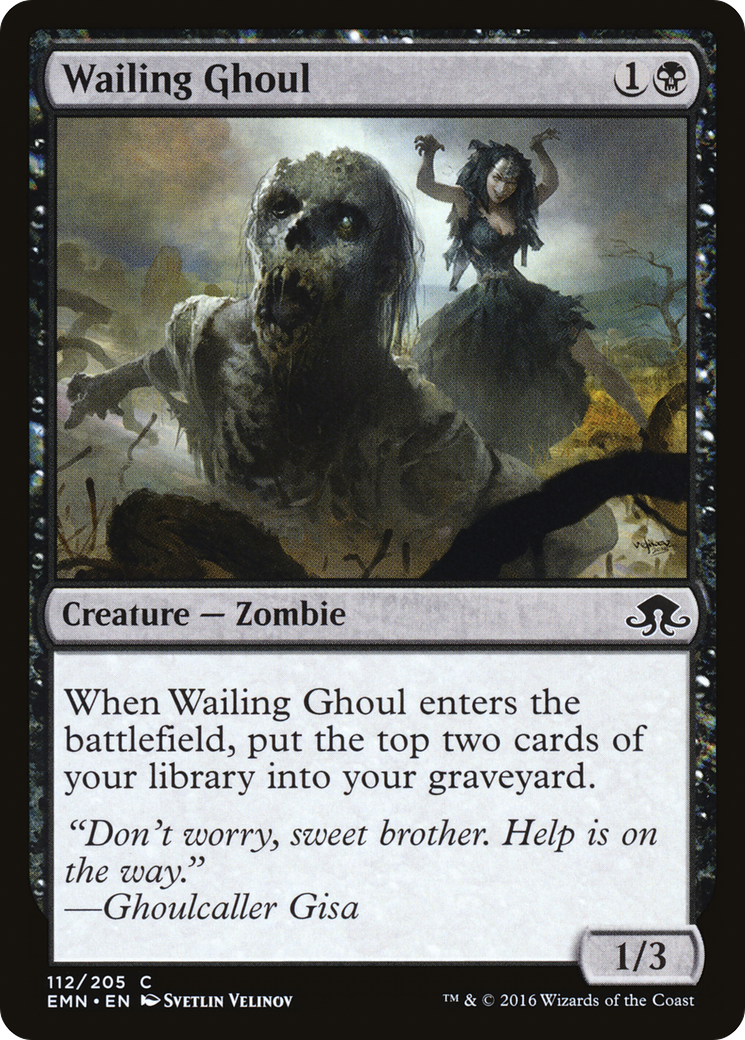 Wailing Ghoul (EMN-112) [Eldritch Moon] Foil