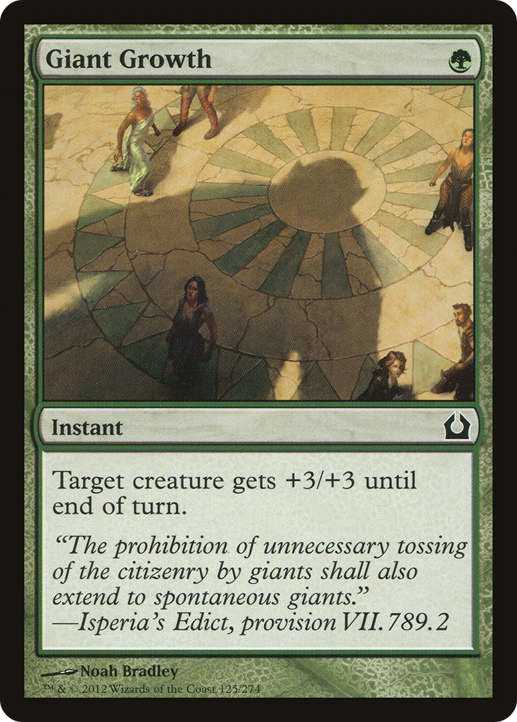 Giant Growth (RTR-125) [Return to Ravnica]