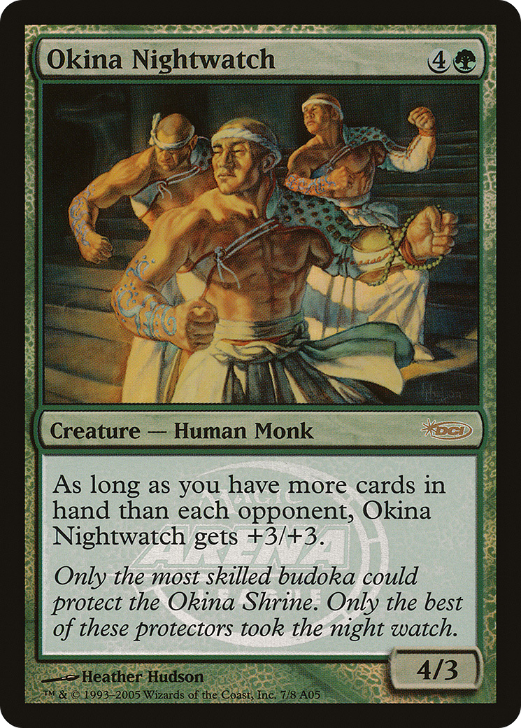 Okina Nightwatch [Arena League 2005] Foil