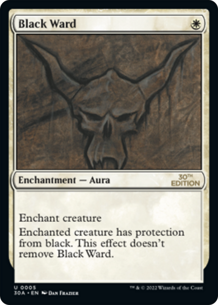 Black Ward (30A-005) [30th Anniversary Edition]