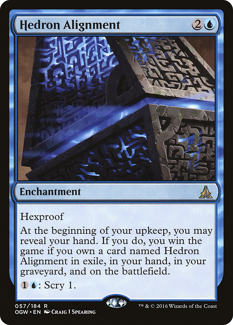 Hedron Alignment (OGW-057) [Oath of the Gatewatch] Foil