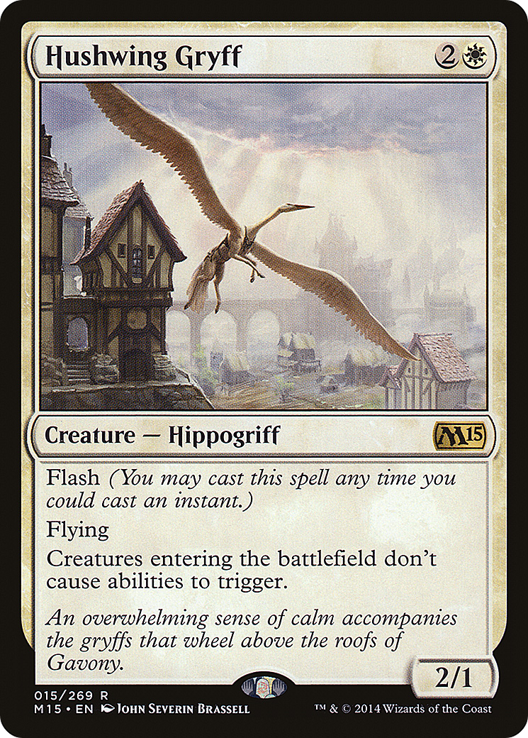 Hushwing Gryff (M15-015) [Magic 2015]