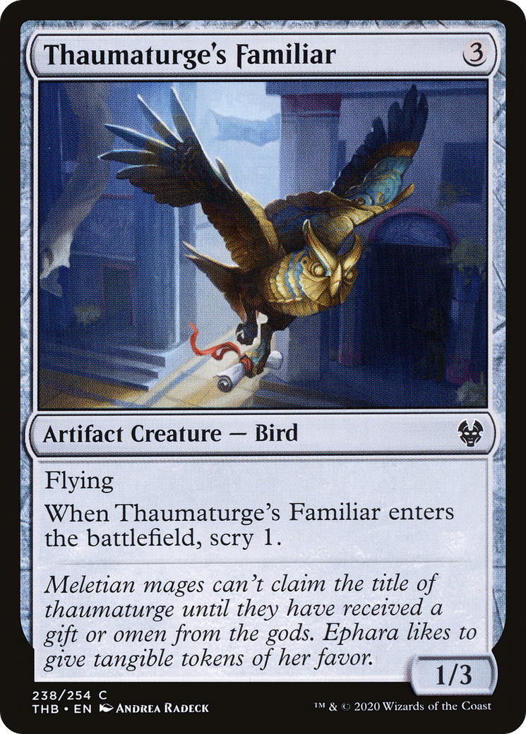 Thaumaturge's Familiar (THB-238) [Theros Beyond Death]