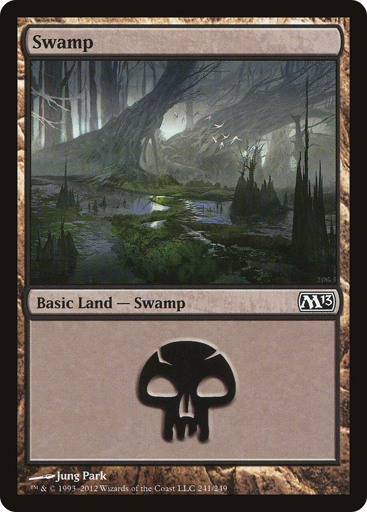 Swamp (M13-241) [Magic 2013] Foil