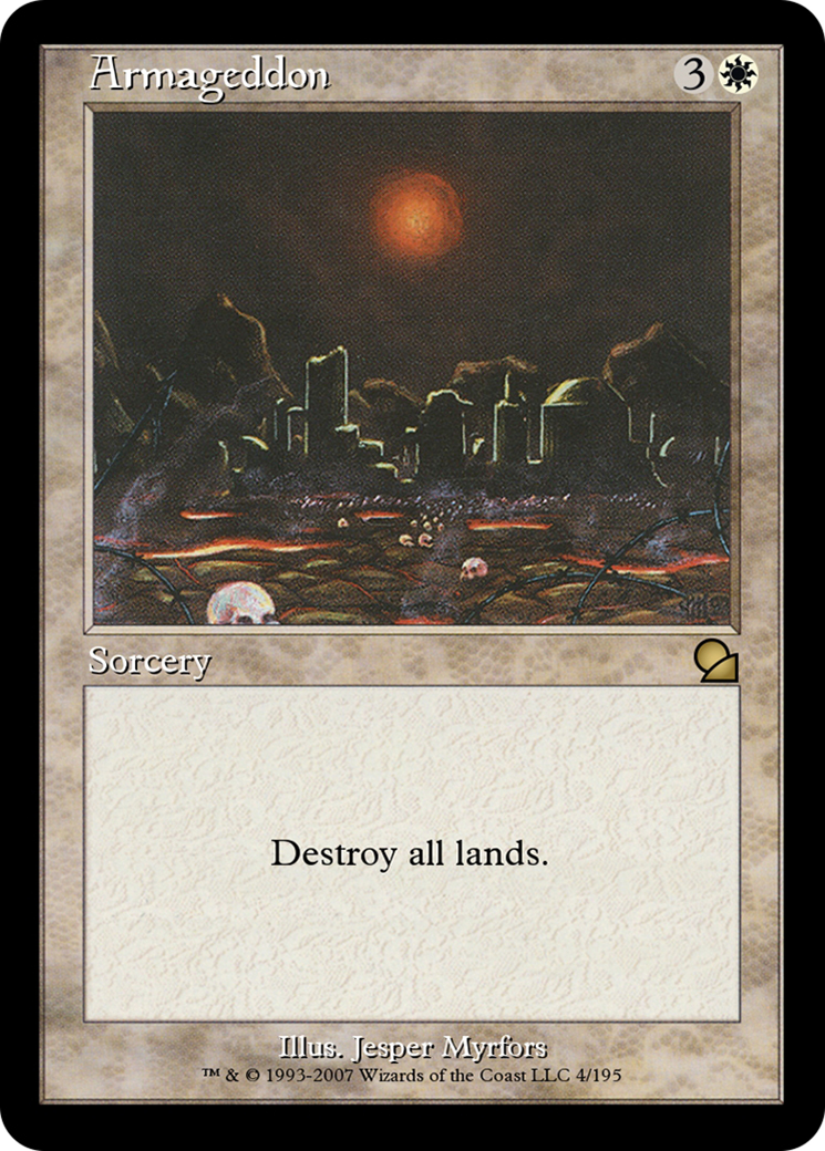 Armageddon (ME1-004) [Masters Edition] Foil