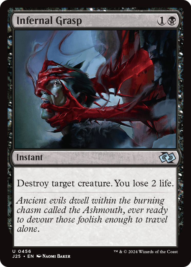 Infernal Grasp (J25-456) [Foundations Jumpstart]
