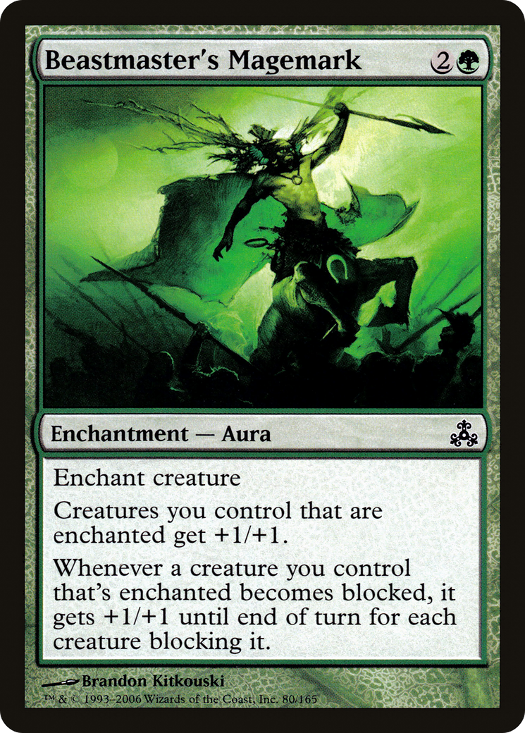 Beastmaster's Magemark (GPT-080) [Guildpact]