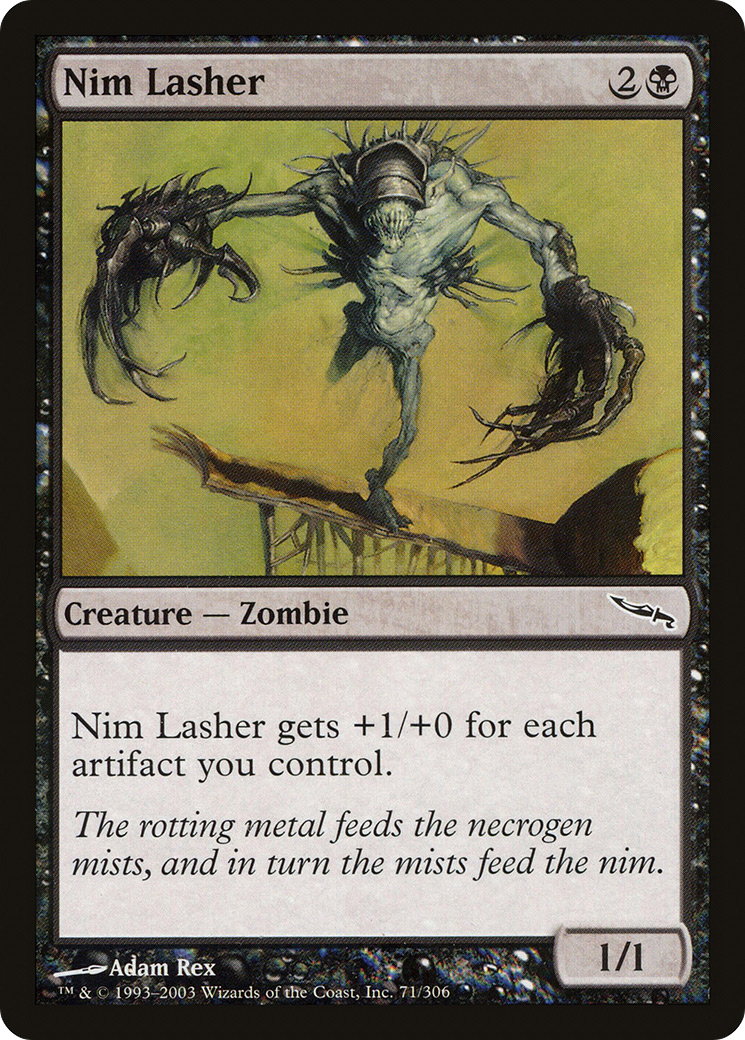 Nim Lasher (MRD-071) [Mirrodin] Foil