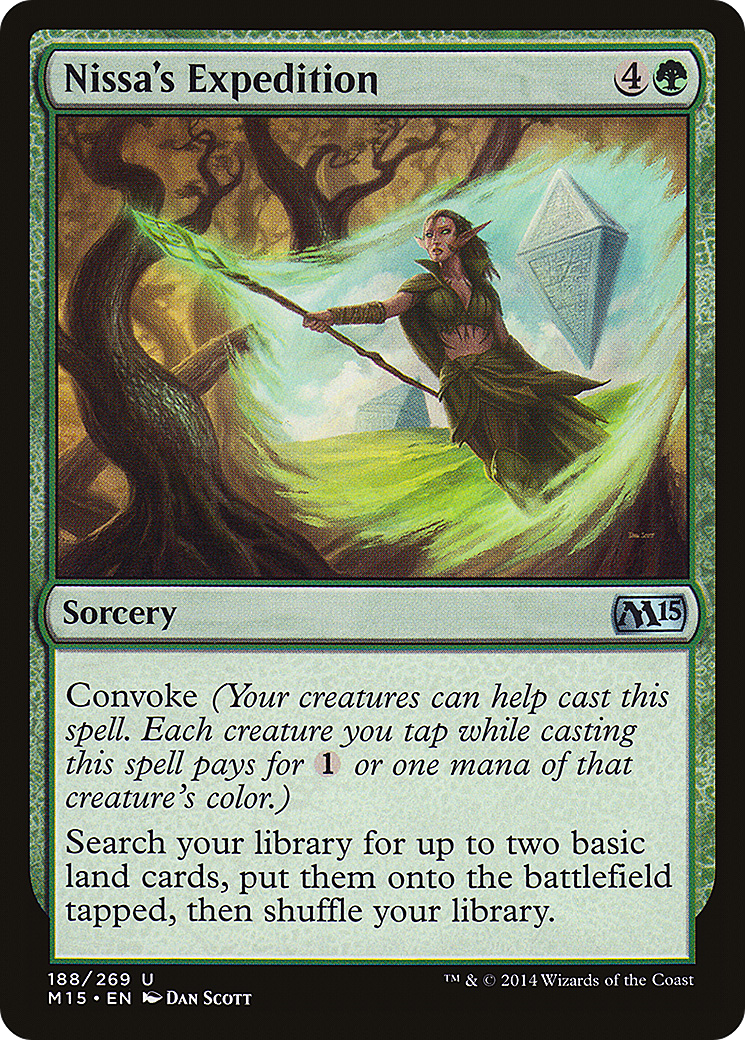 Nissa's Expedition (M15-188) [Magic 2015] Foil