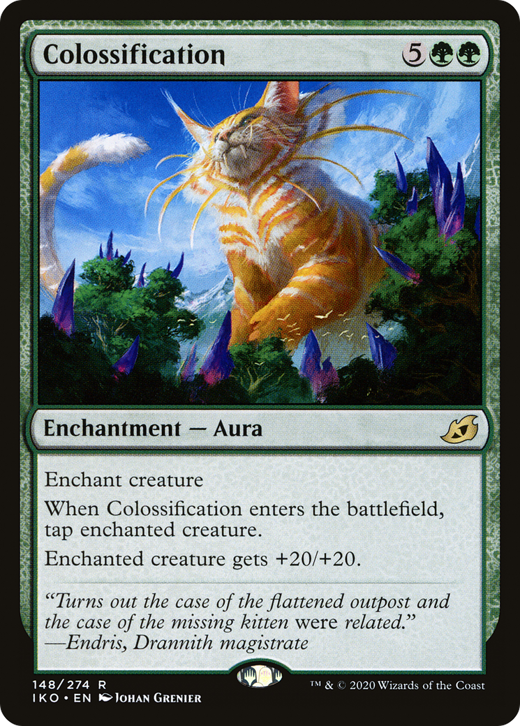 Colossification (IKO-148) [Ikoria: Lair of Behemoths] Foil