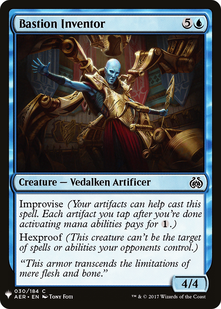 Bastion Inventor (LIST-AER-30) [The List]