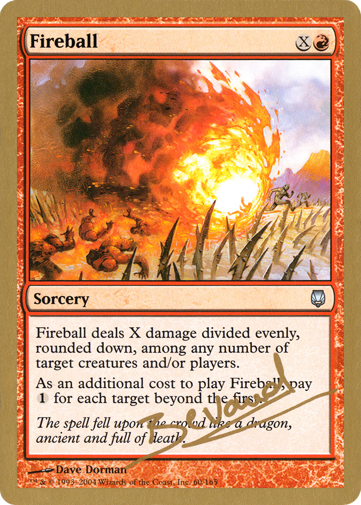 Fireball - 2004 Manuel Bevand (DST) [World Championship Decks 2004]