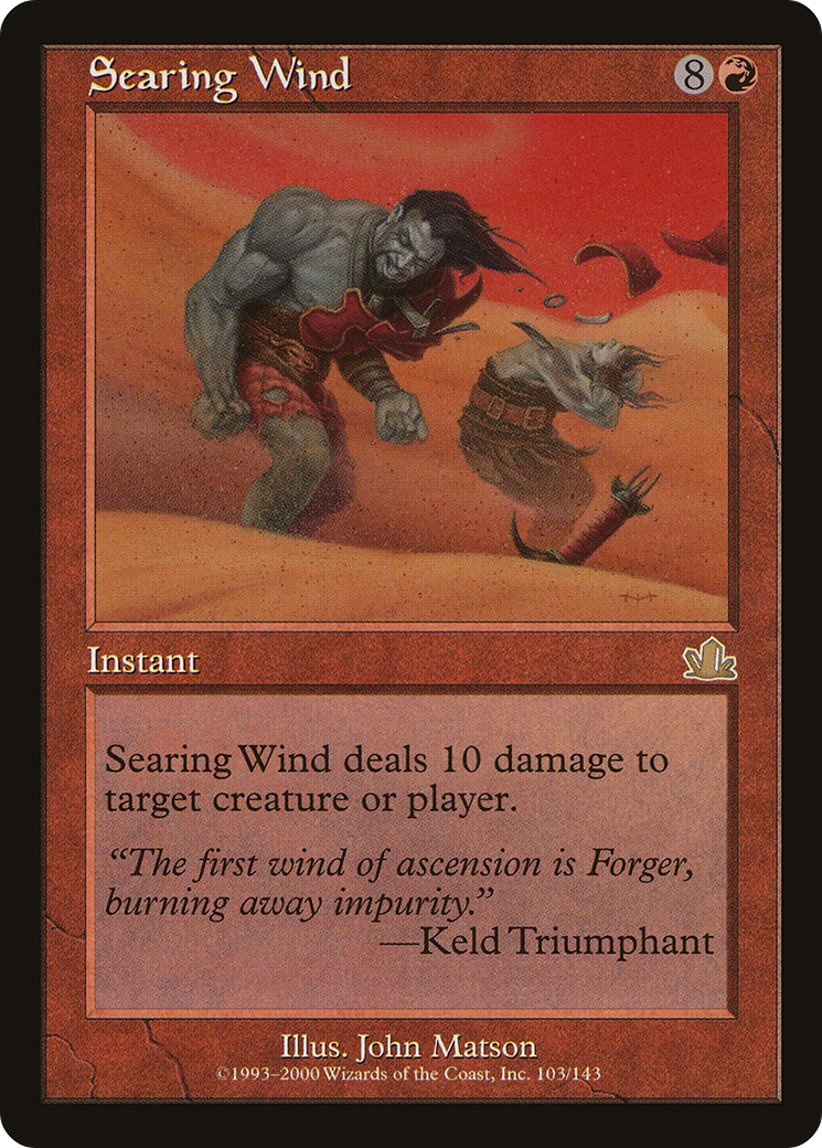 Searing Wind (PCY-103) [Prophecy] Foil