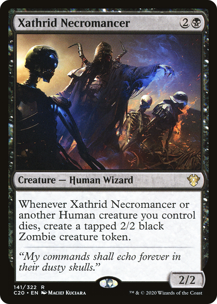 Xathrid Necromancer (C20-141) [Commander 2020]