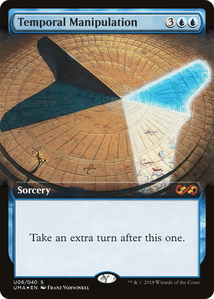Temporal Manipulation (UMA:BT-U06) (Extended Art) [Ultimate Box Topper] Foil