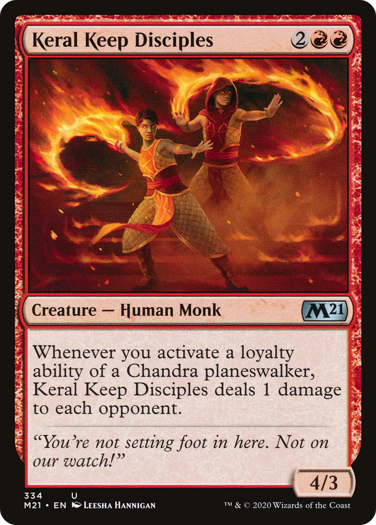 Keral Keep Disciples (M21-334) [Core Set 2021]