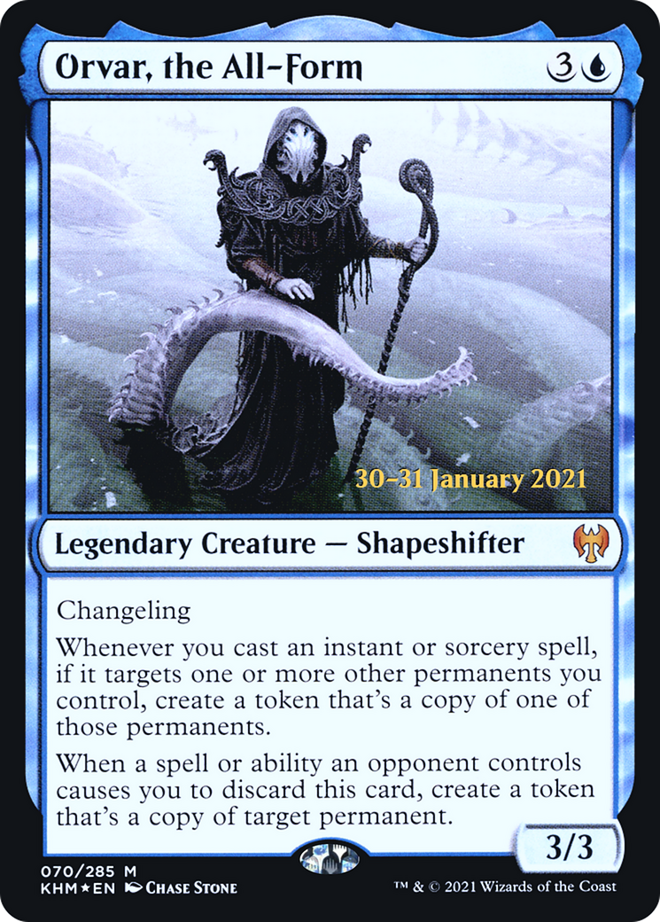 Orvar, the All-Form (PRE-70S) [Kaldheim Promos] Foil