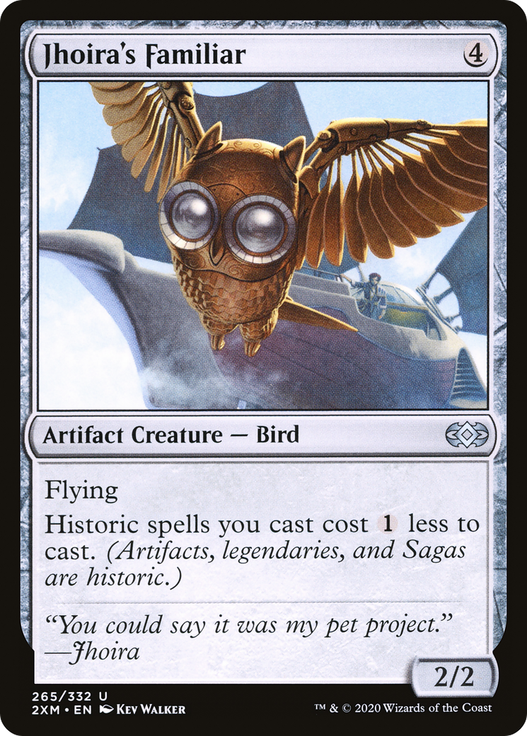 Jhoira's Familiar (2XM-265) [Double Masters] Foil