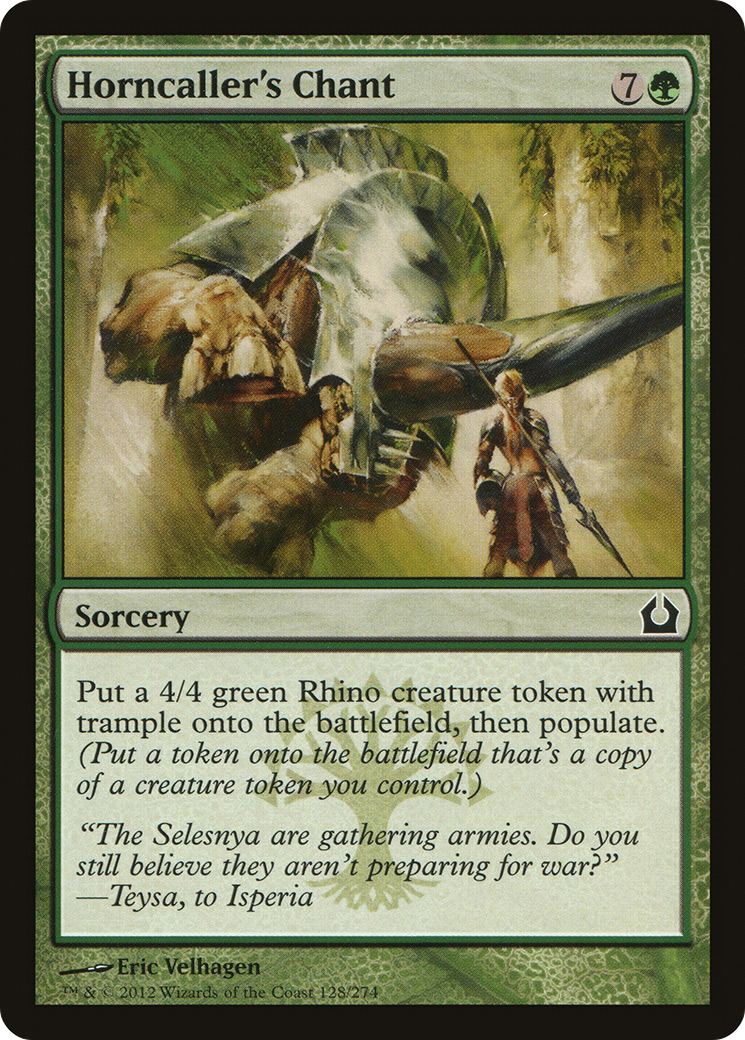 Horncaller's Chant (RTR-128) [Return to Ravnica] Foil