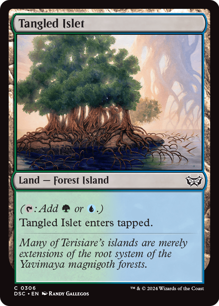 Tangled Islet (DSC-306) [Duskmourn: House of Horror Commander]