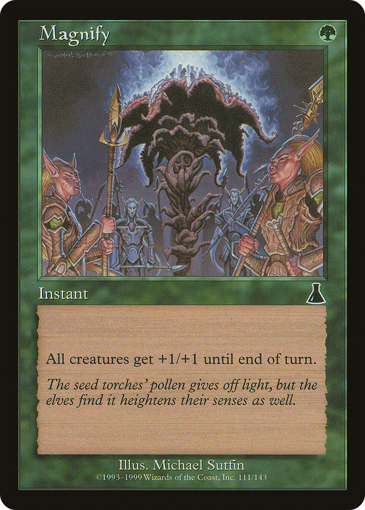 Magnify (UDS-111) [Urza's Destiny] Foil