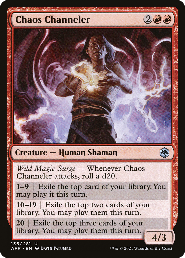 Chaos Channeler (AFR-136) [Adventures in the Forgotten Realms]