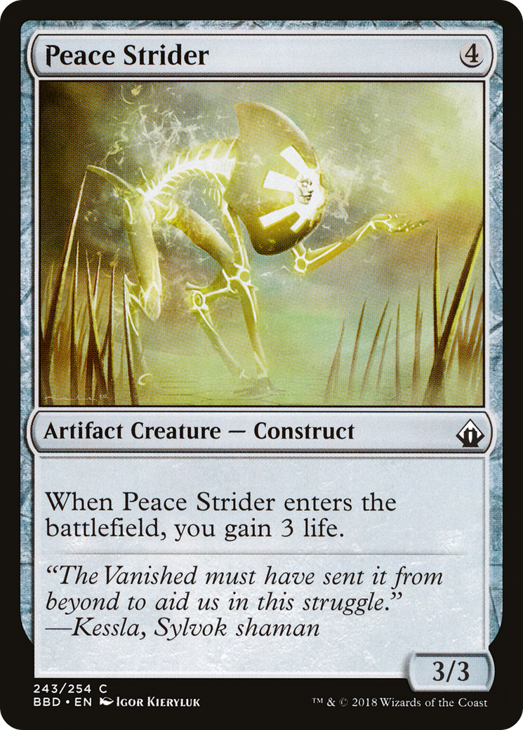 Peace Strider (BBD-243) [Battlebond] Foil
