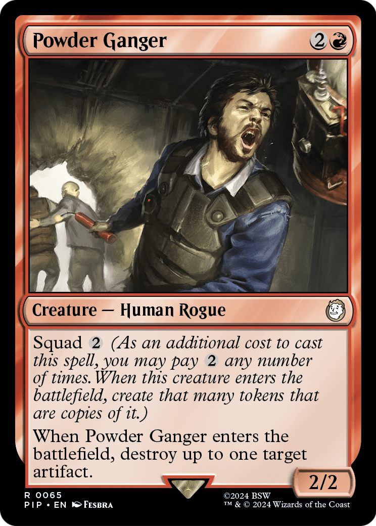 Powder Ganger (PIP-065) [Fallout] Foil