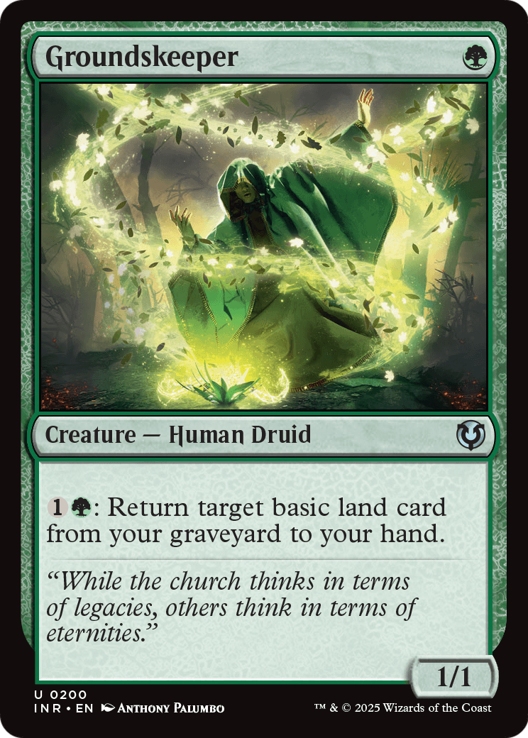 Groundskeeper (INR-200) [Innistrad Remastered] Foil