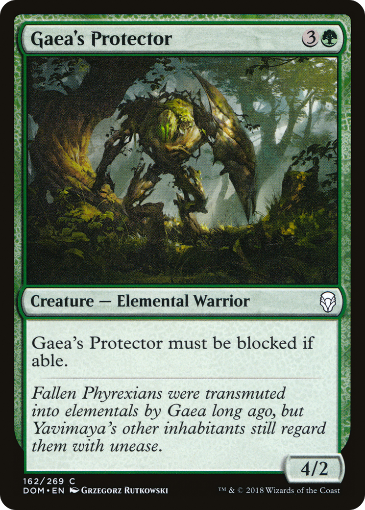 Gaea's Protector (DOM-162) [Dominaria]