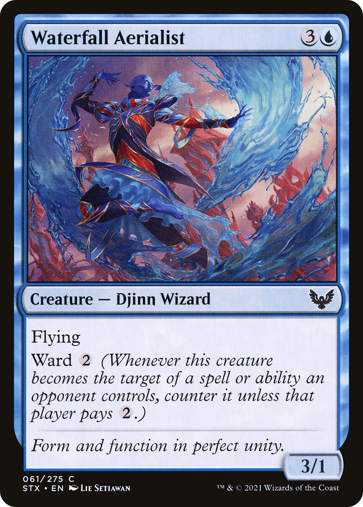 Waterfall Aerialist (STX-061) [Strixhaven: School of Mages] Foil