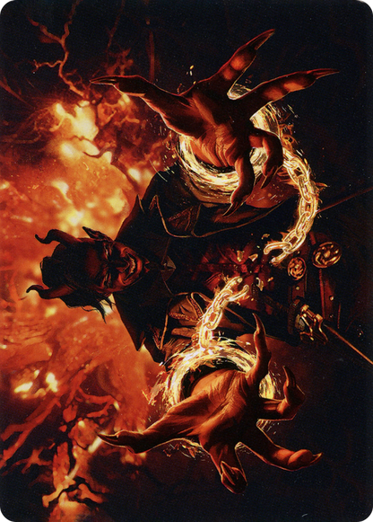 Tibalt's Trickery // Tibalt's Trickery (ASKHM-038) (Borderless) [Art Series: Kaldheim] Foil