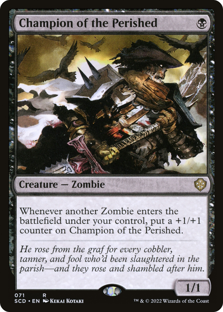Champion of the Perished (SCD-071) [Starter Commander Decks]