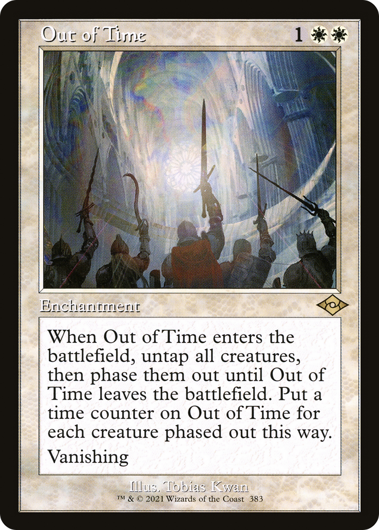 Out of Time (Retro Frame) (MH2-383) [Modern Horizons 2] Etched Foil